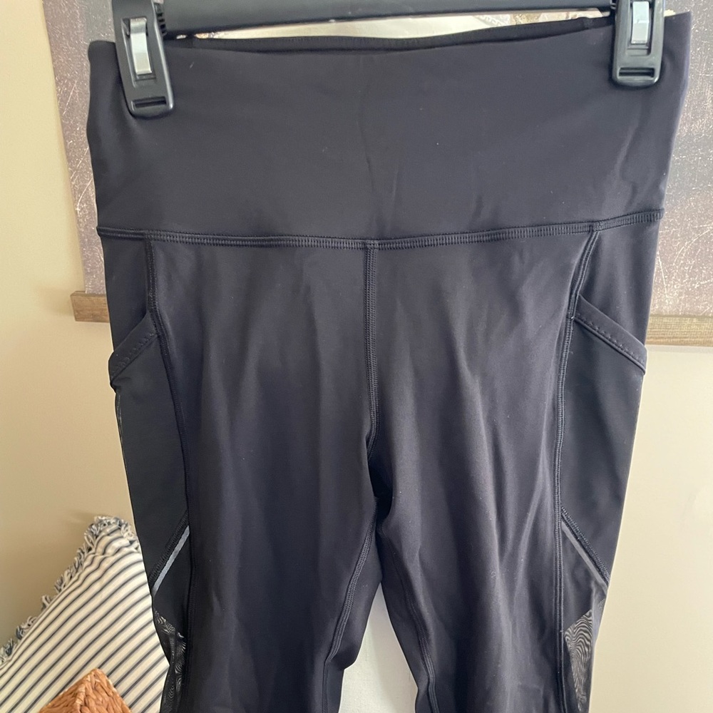 Lululemon Cropped Black Leggings